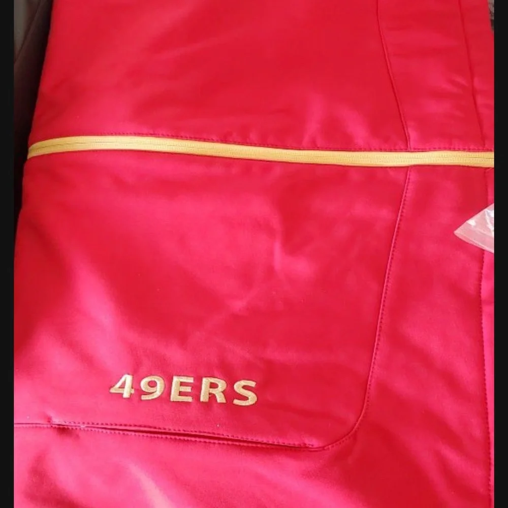 🔥San Francisco 49ers, NFL Soft Shell Coat -NWT - Picture 6 of 6